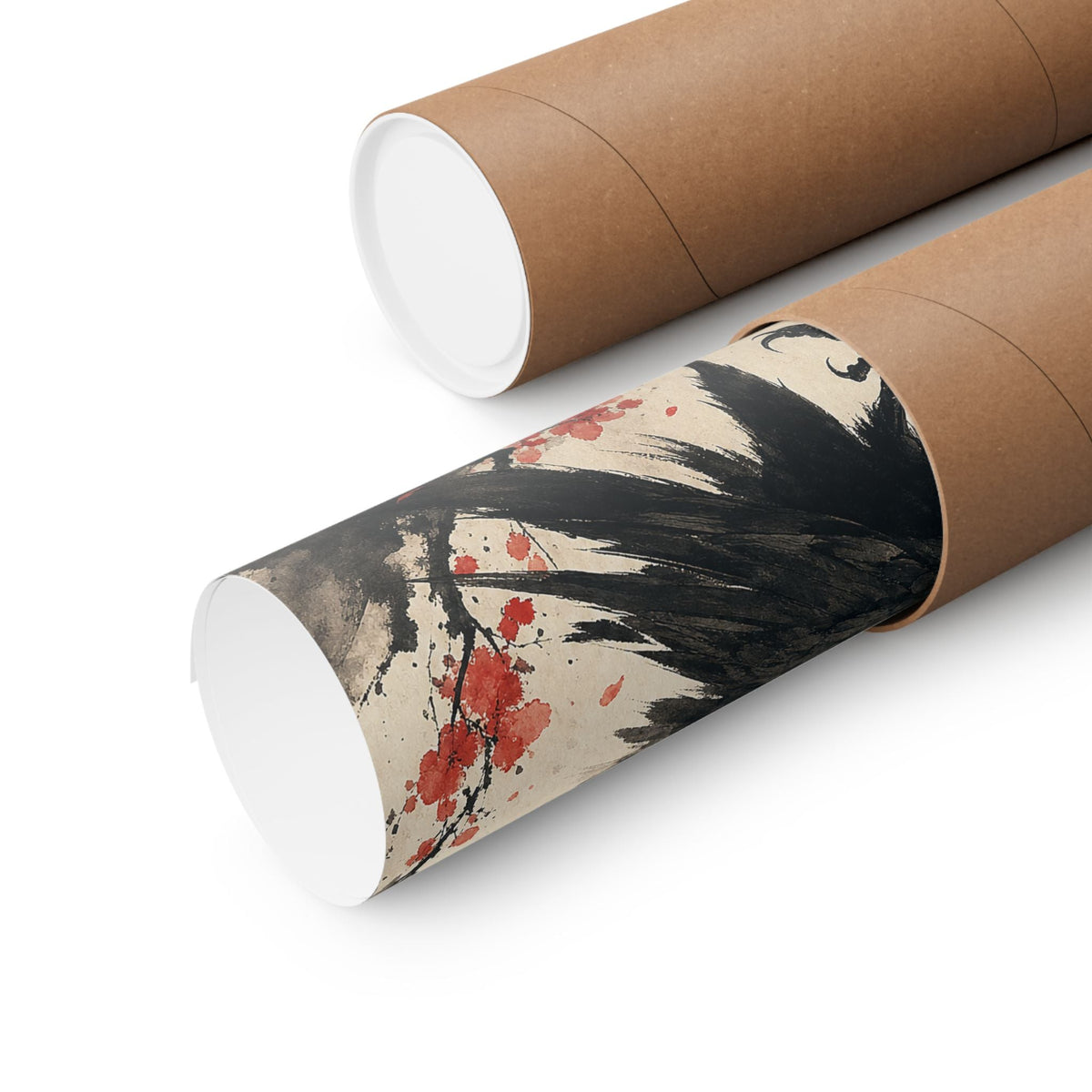 Yatagararu Three-Legged Crow - Japanese Mythology Art Print (Matte Poster) - Moikas