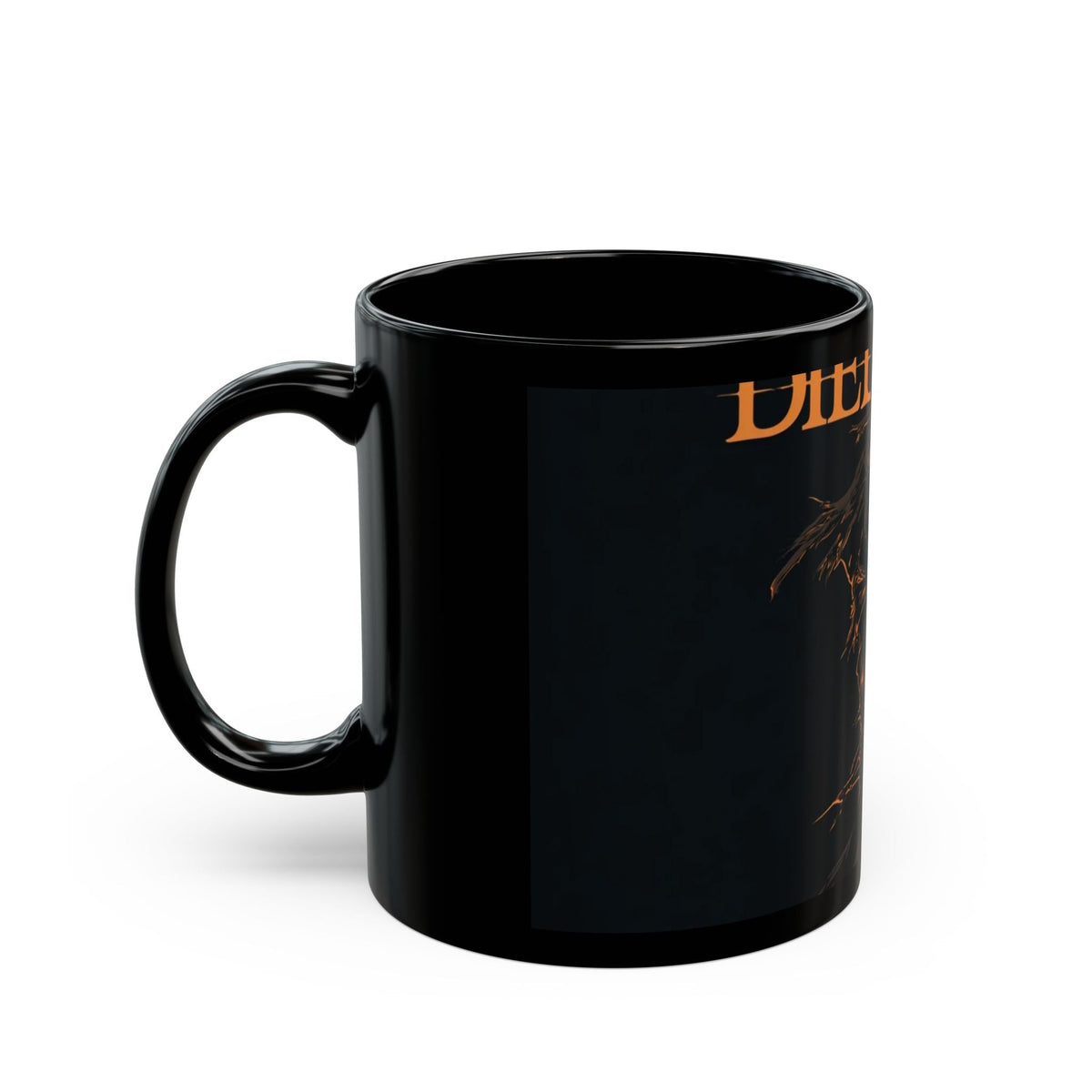You Died Gaming Mug - Dark Souls Elden Ring Inspired, Black Ceramic 11oz - Moikas