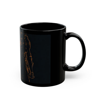 You Died Gaming Mug - Dark Souls Elden Ring Inspired, Black Ceramic 11oz - Moikas