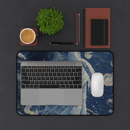 Yuki Onnsnow Womin Blizzard - Japanese Mythology Gaming Desk Mat - Moikas