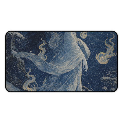 Yuki Onnsnow Womin Blizzard - Japanese Mythology Gaming Desk Mat - Moikas