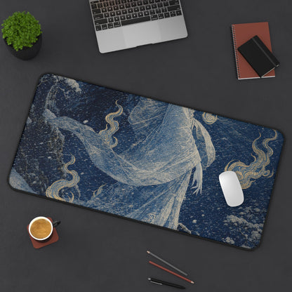 Yuki Onnsnow Womin Blizzard - Japanese Mythology Gaming Desk Mat - Moikas