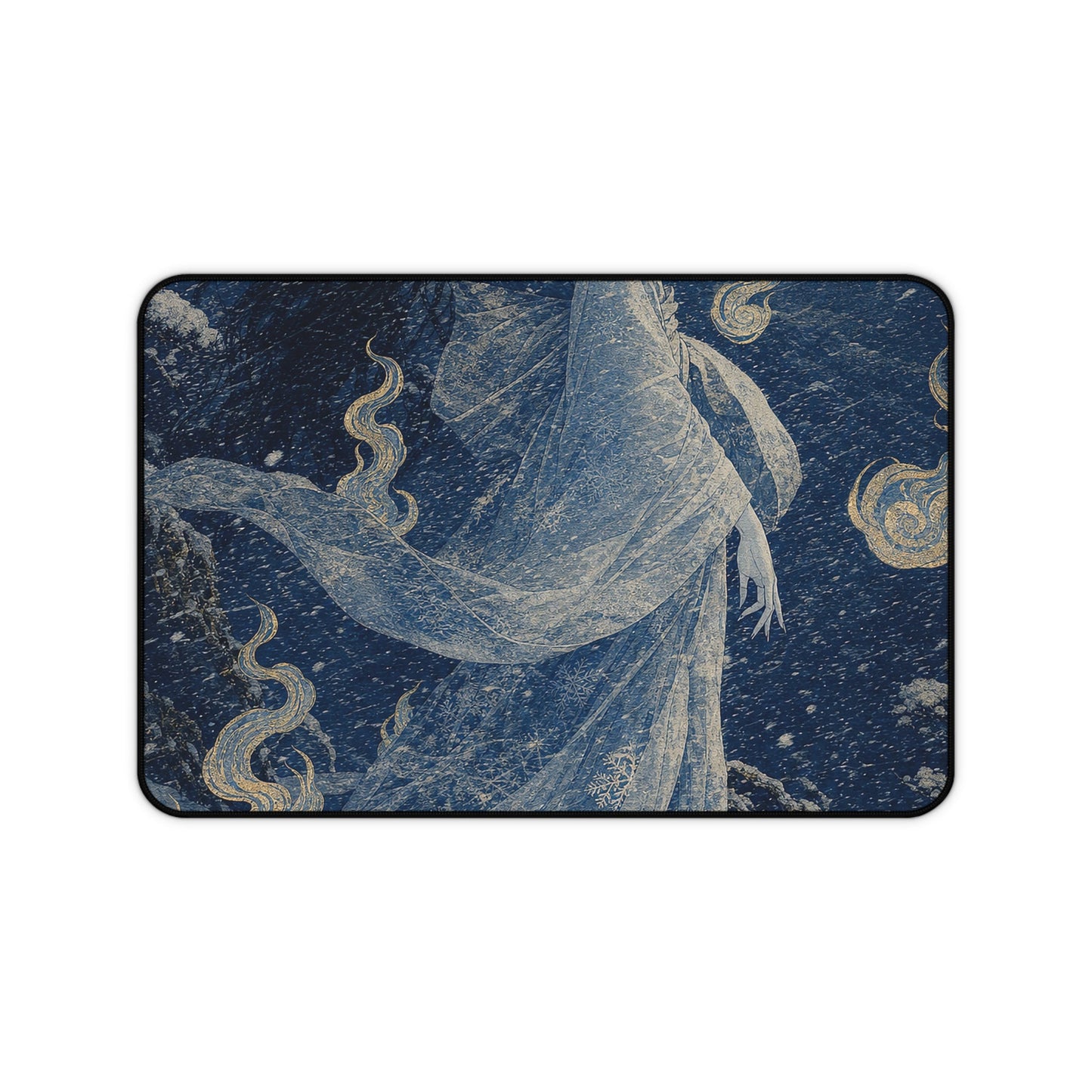 Yuki Onnsnow Womin Blizzard - Japanese Mythology Gaming Desk Mat - Moikas