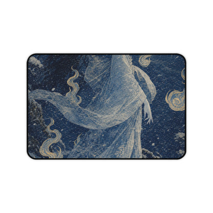 Yuki Onnsnow Womin Blizzard - Japanese Mythology Gaming Desk Mat - Moikas