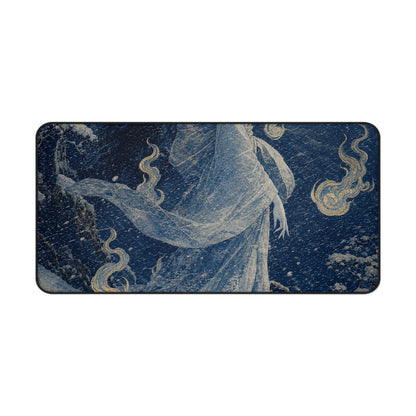 Yuki Onnsnow Womin Blizzard - Japanese Mythology Gaming Desk Mat - Moikas