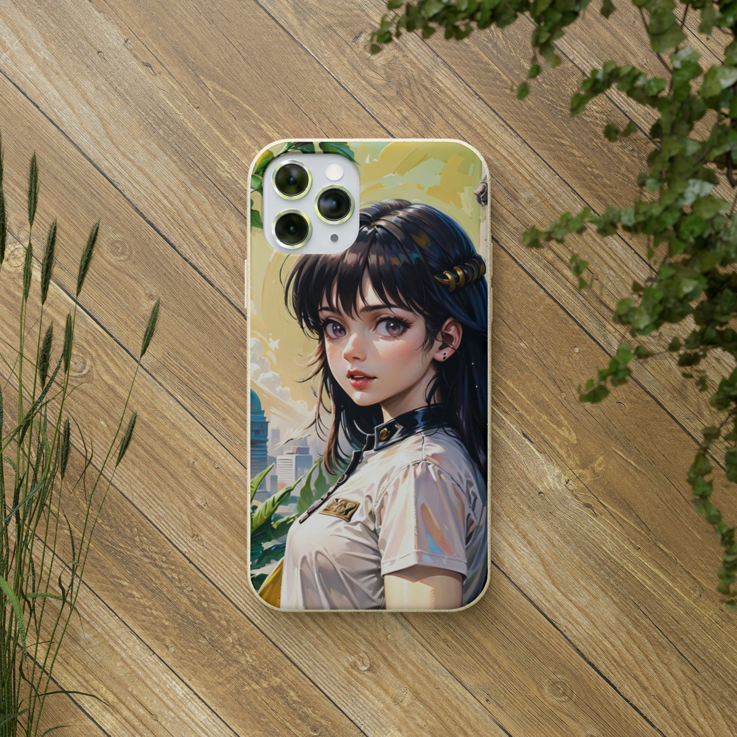 Phone Case | Anime Waifu Phone Case | Biodegradable & Eco-Friendly | iPhone & Samsung - Moikas