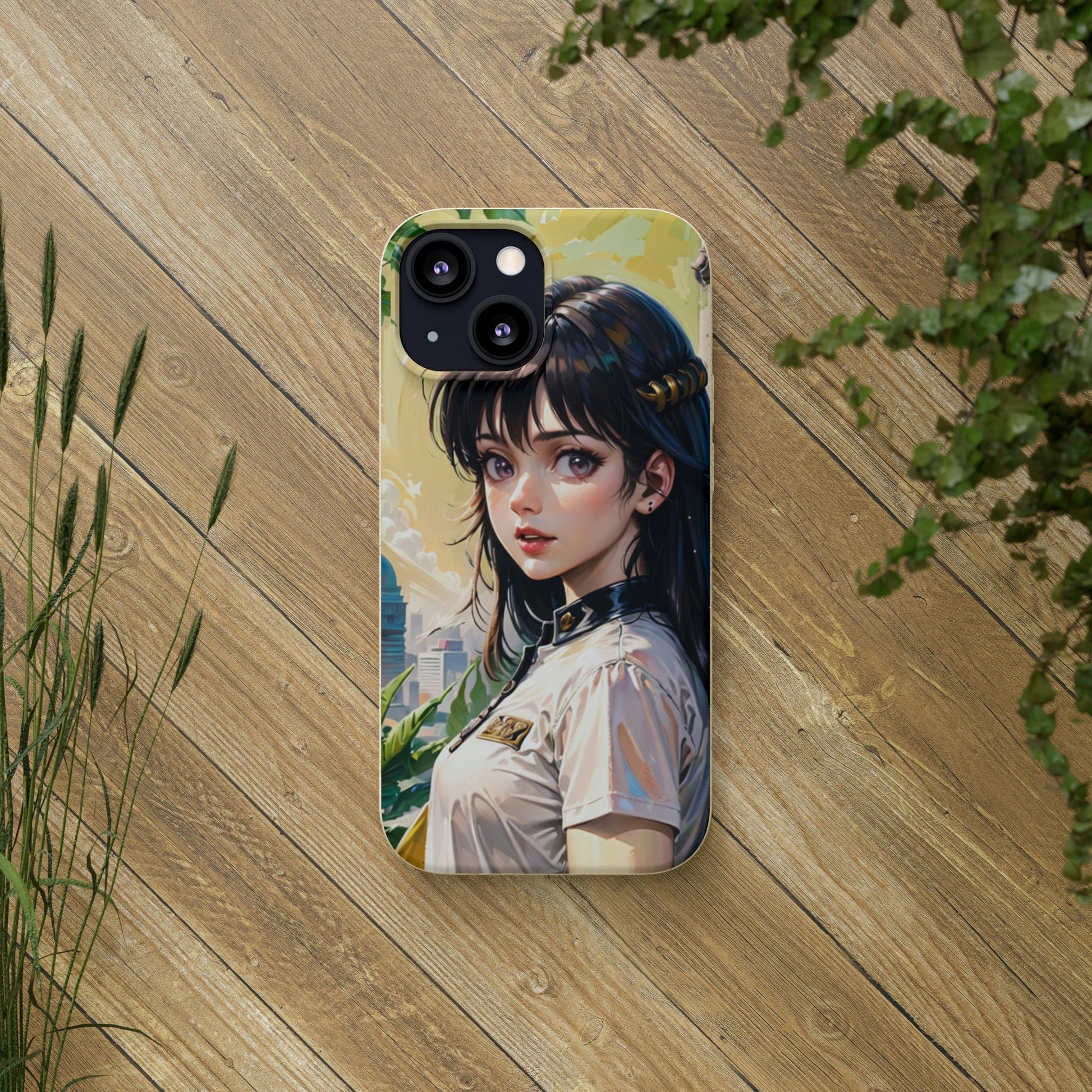 Phone Case | Anime Waifu Phone Case | Biodegradable & Eco-Friendly | iPhone & Samsung - Moikas