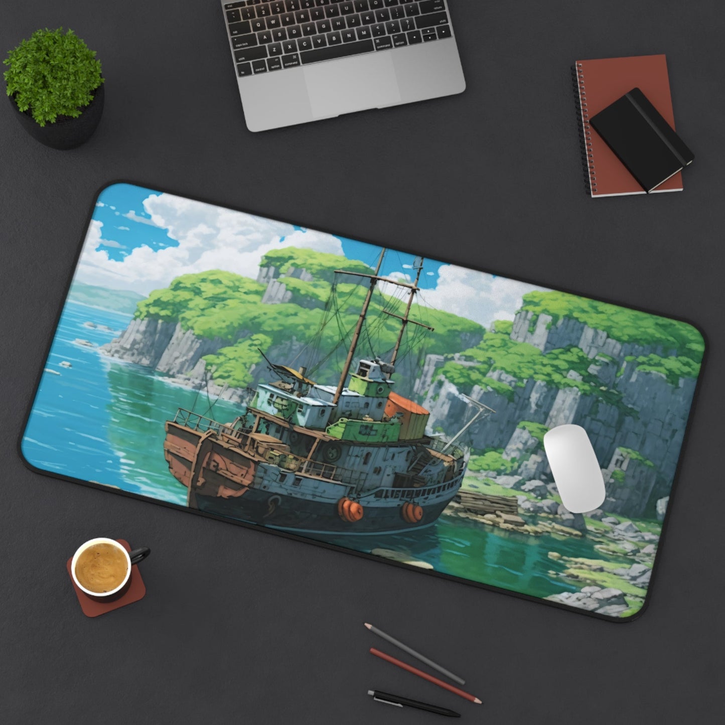 Desk Mat | Boat Desk Mat | Gaming Anime - Moikas