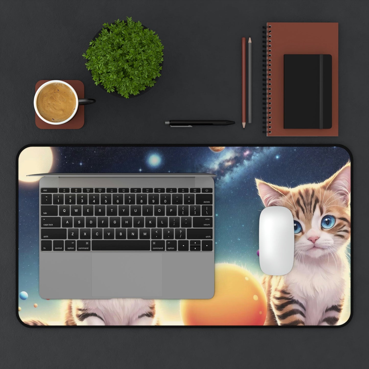 Mousepad | Cute Cat Lover Gaming Desk Mat - Moikas