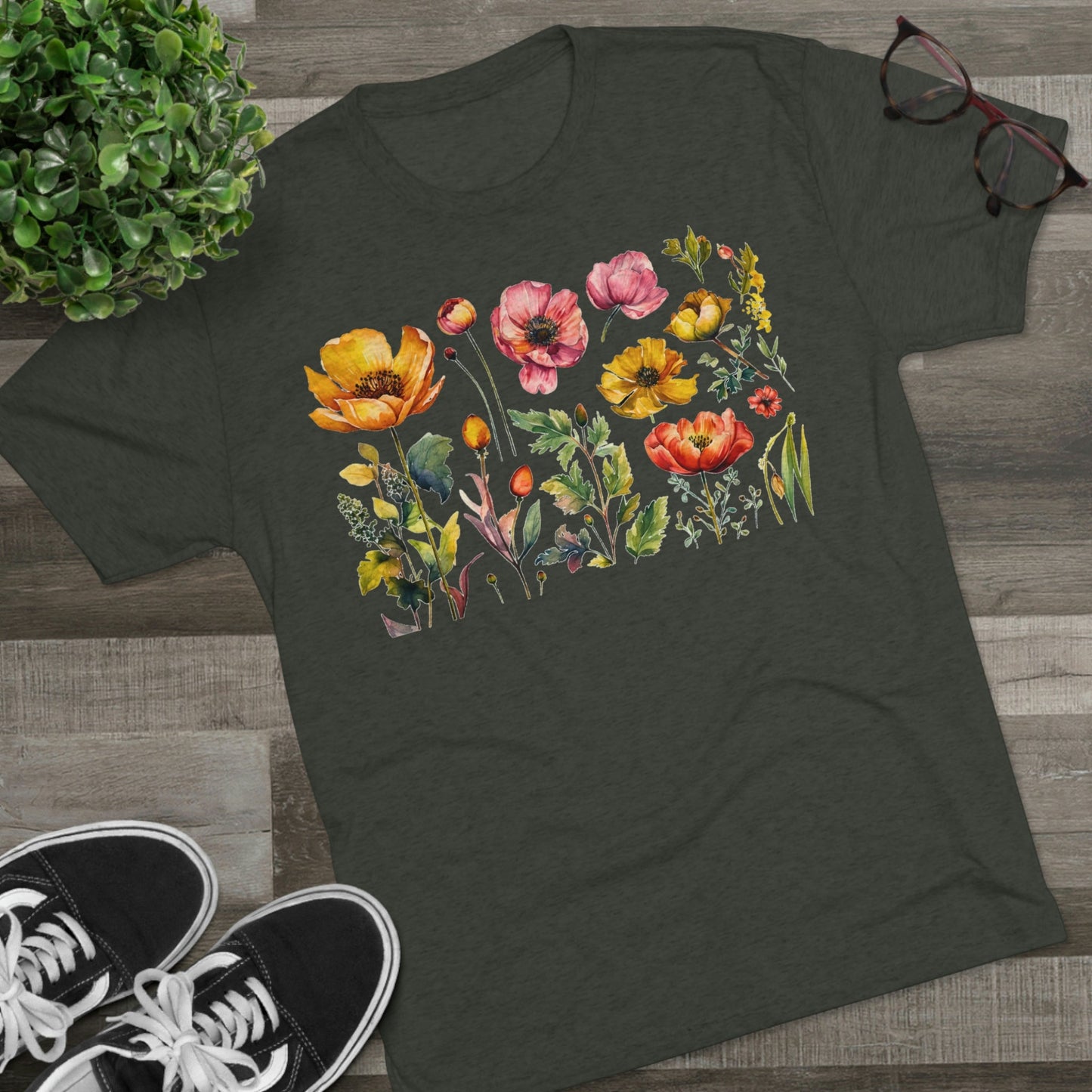 T-Shirt | Floral Shirt - Moikas