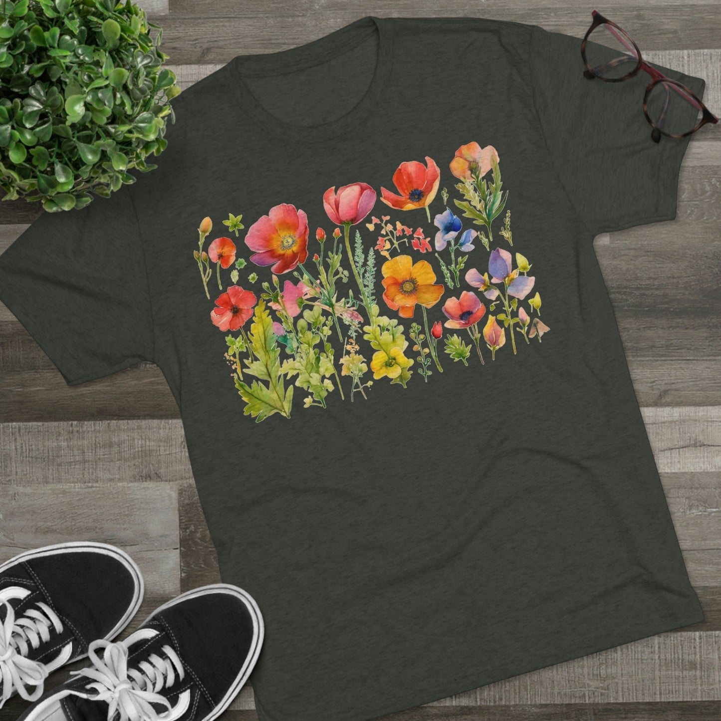 T-Shirt | Flower Shirt - Moikas