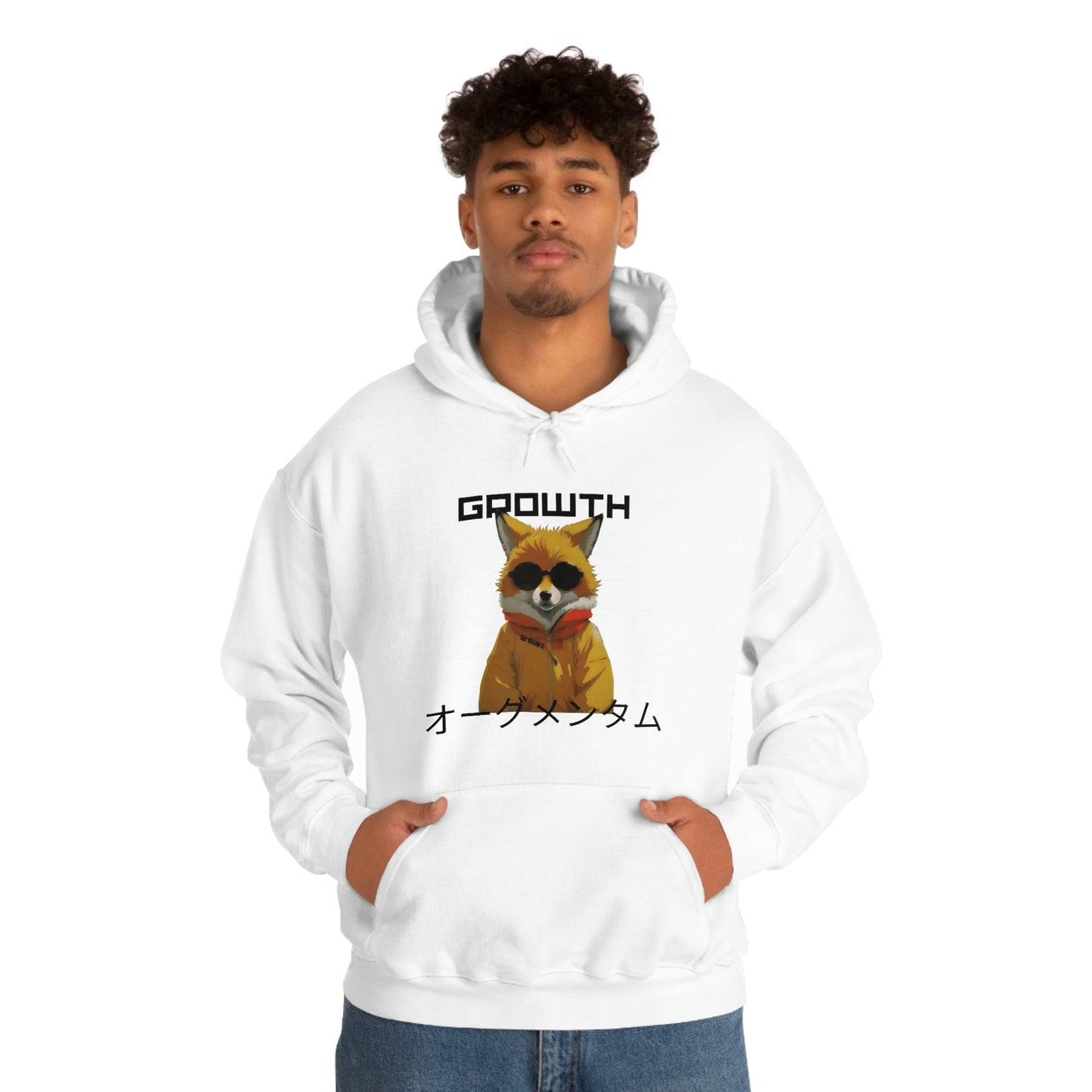 Hoodie | Growth Mindset Hoodie, Fox Hoodie, Anime Hoodie, Unisex Heavy Blend™ Hooded Sweatshirt | Moika's Lookout - Moikas