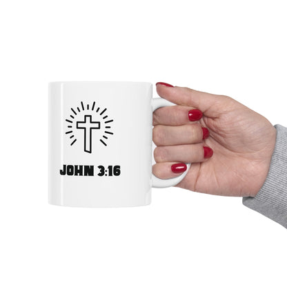 John 3:16 Coffee Mug | Moikas Christian Coffee Mug - Moikas