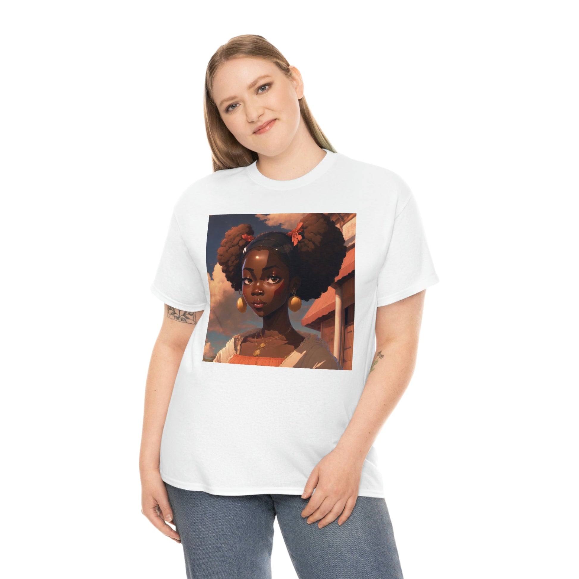 T-Shirt | Laura, The Anime Girl Shirt - Moikas