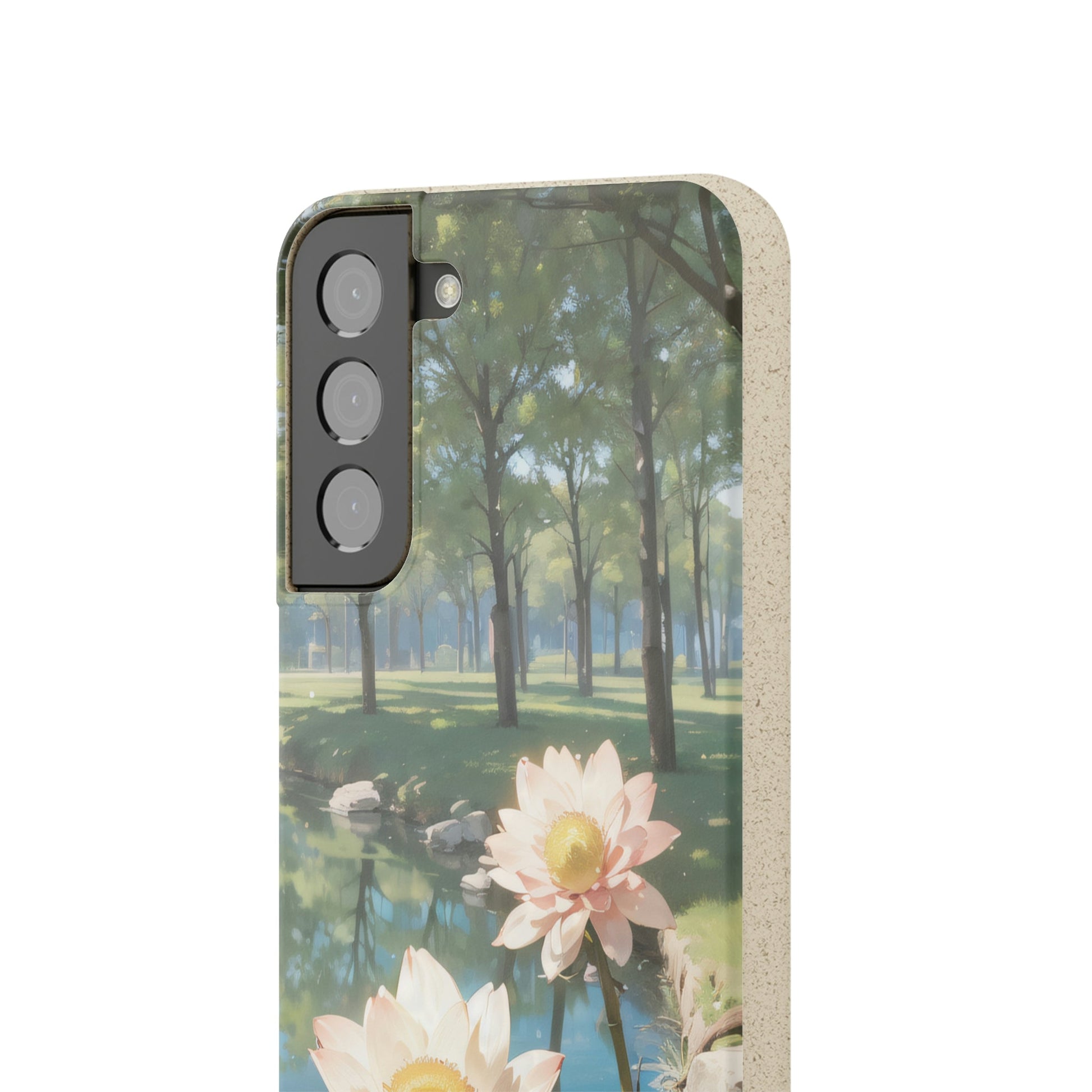 Phone Case | Lotus Phone Cases Eco Friendly | Moikas Samsung & iPhone Phone Case Biodegradable Anime - Moikas