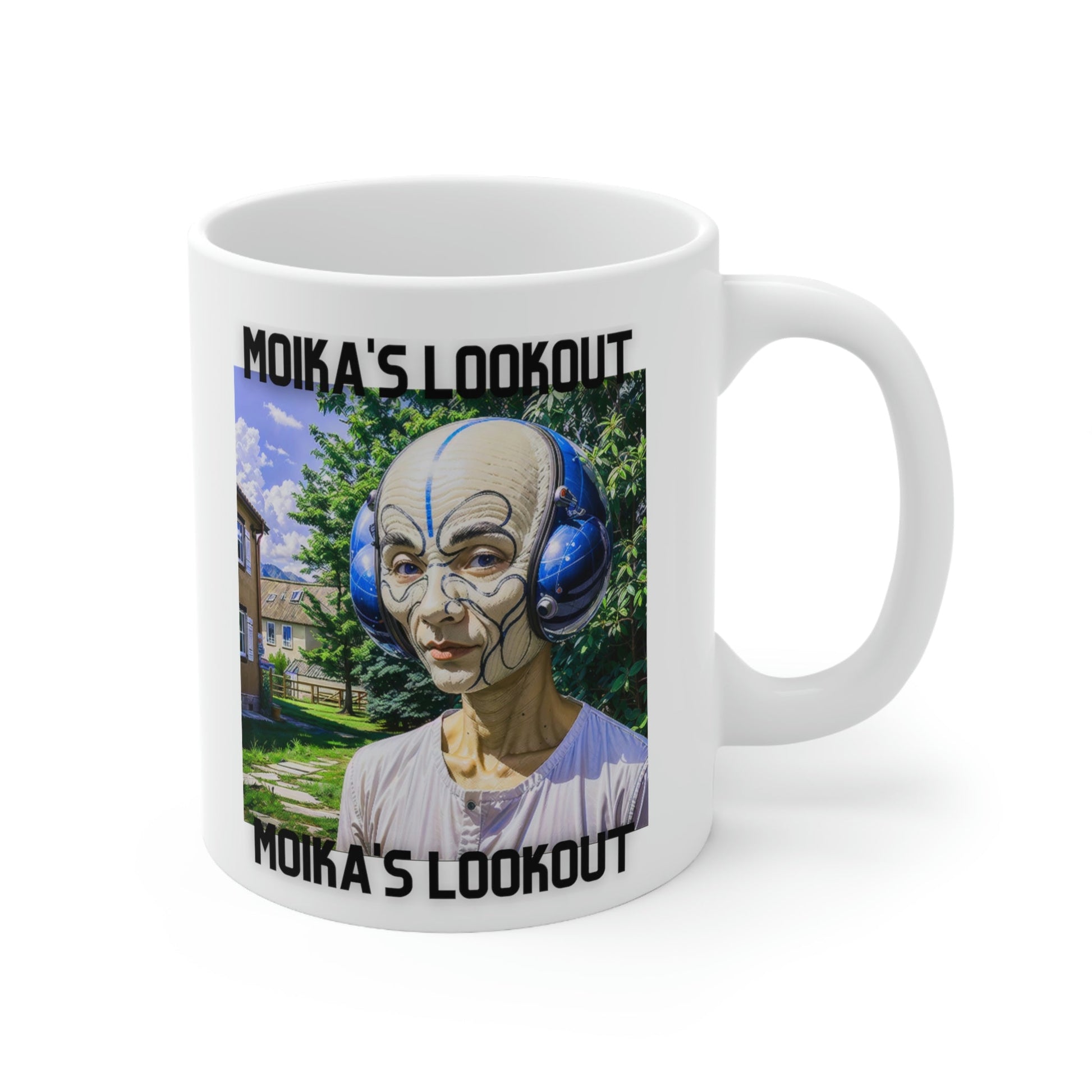 Mug | Moika's Lookout Alien Ceramic Mug - Moikas
