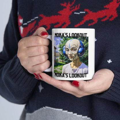 Mug | Moika's Lookout Alien Ceramic Mug - Moikas