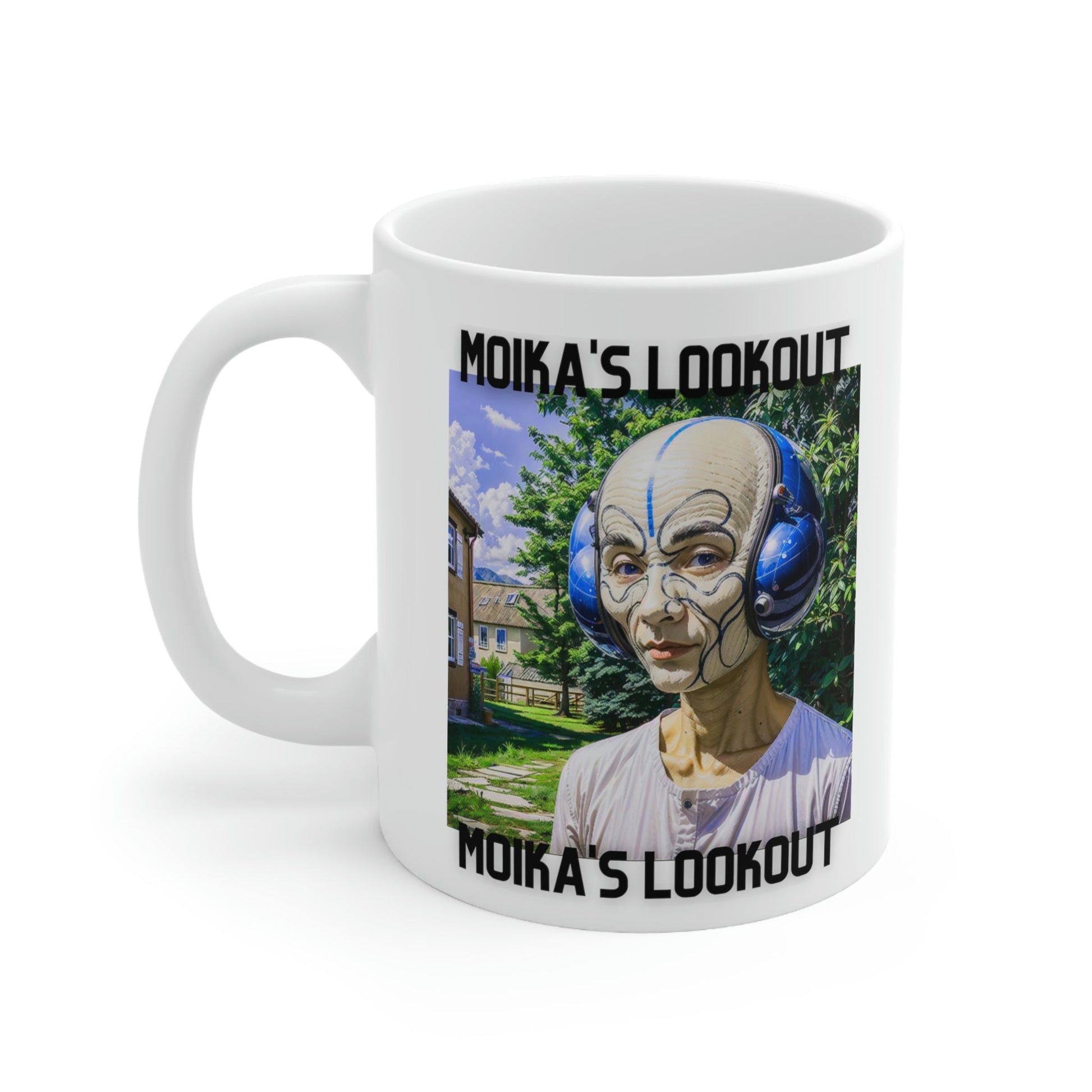 Mug | Moika's Lookout Alien Ceramic Mug - Moikas