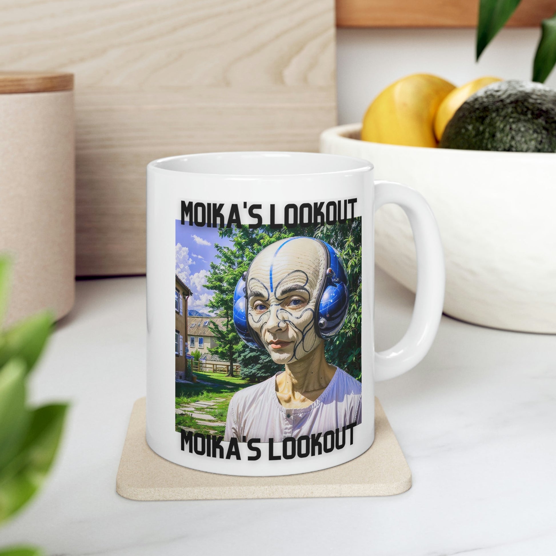 Mug | Moika's Lookout Alien Ceramic Mug - Moikas
