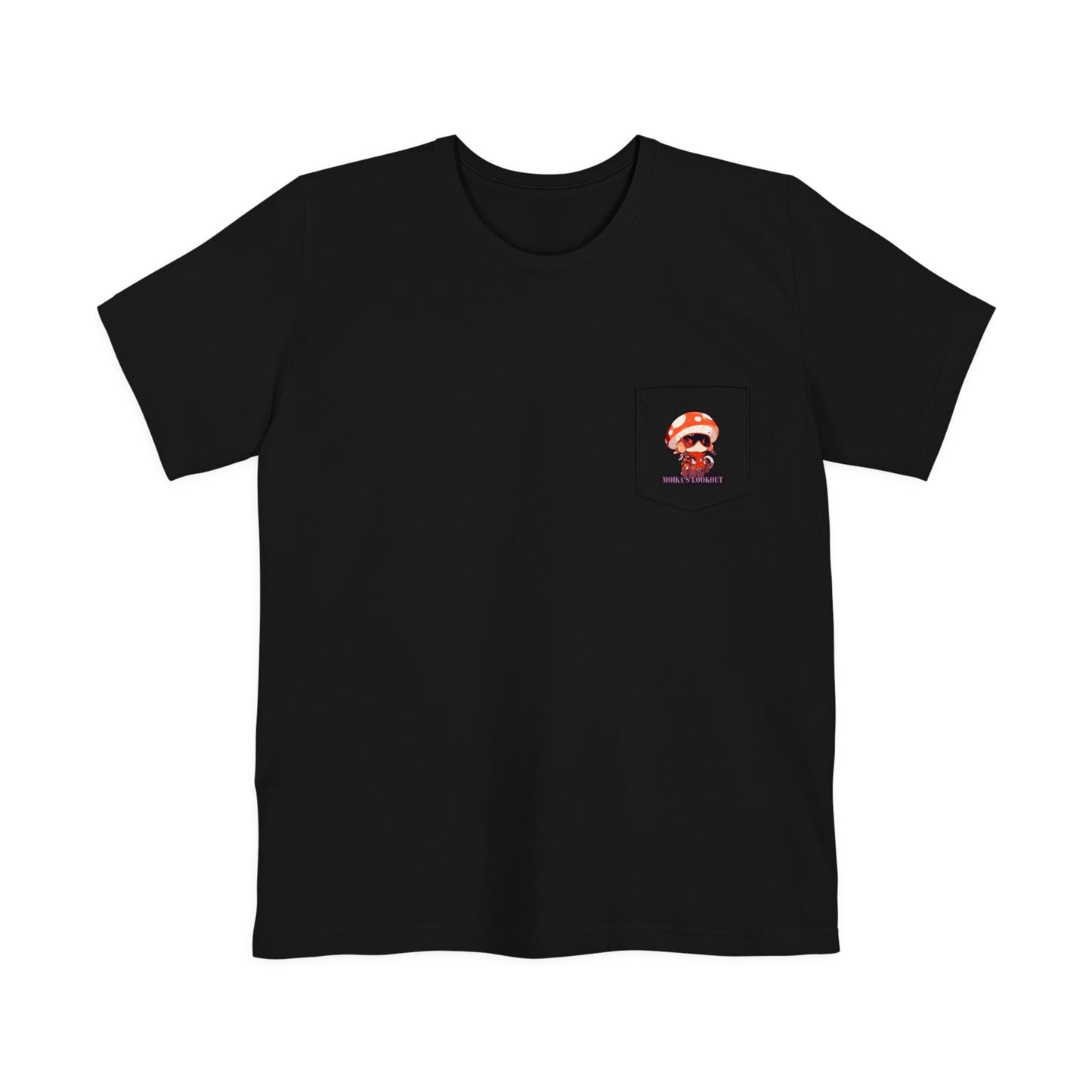 T-Shirt | Mushroom Man Agent Red | Anime Shirt | Unisex Pocket Tee - Moikas