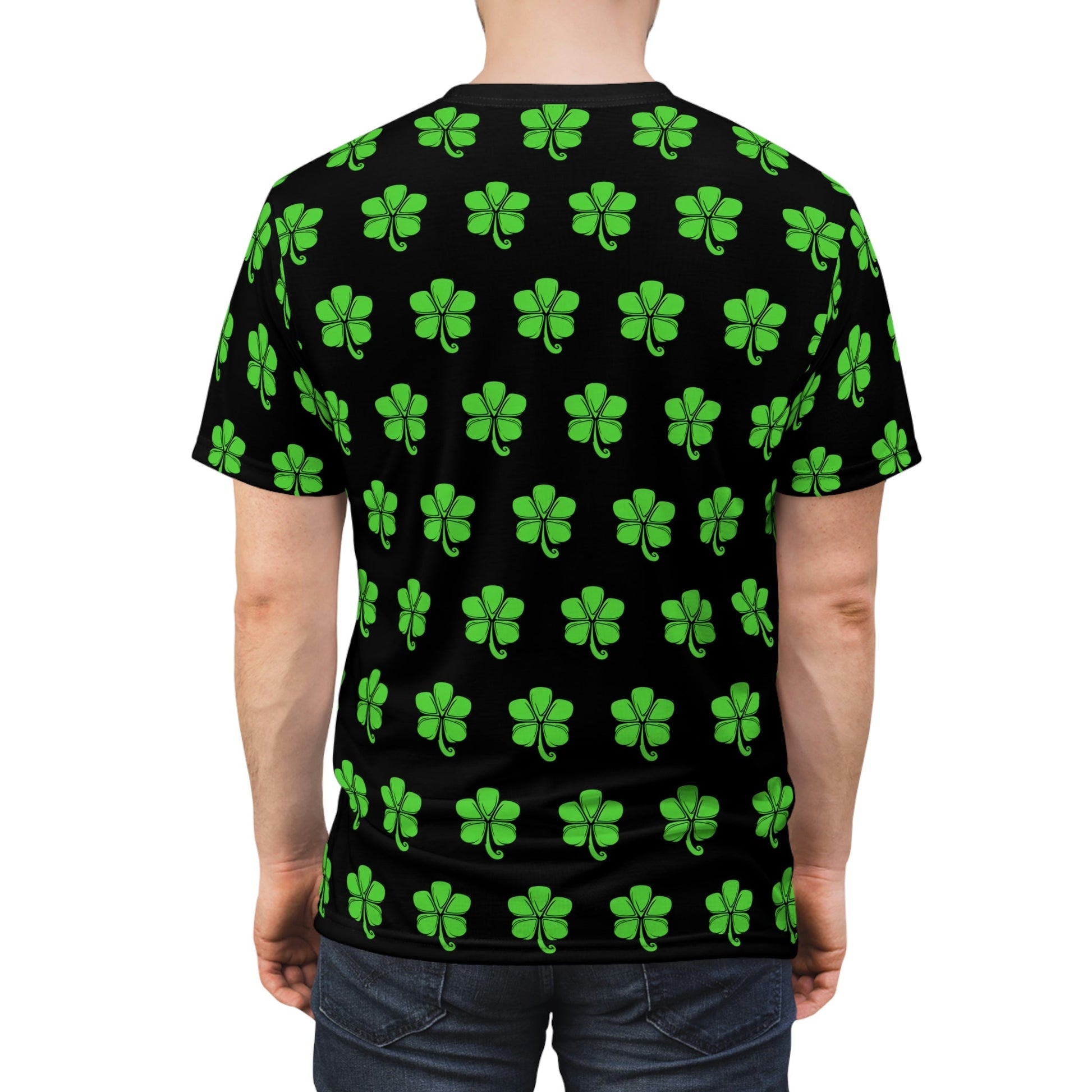 All Over Prints | Premium Abstract Shamrock Shirt | Moika's Lookout - Moikas