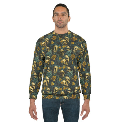 All Over Prints | Skull Premium Sweater Fall Halloween Collection - Moikas