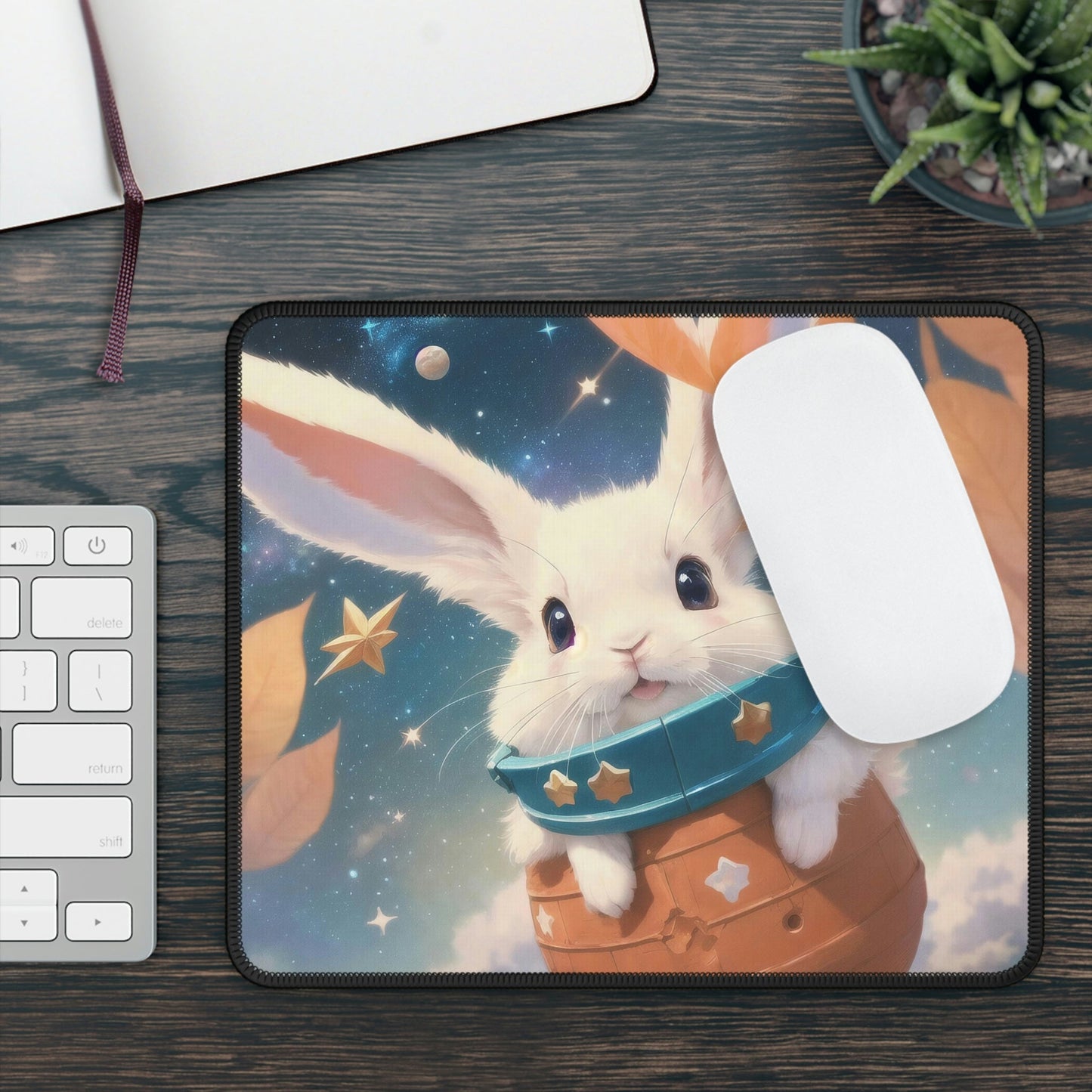 Mousepad | Space Rabbit Gaming Mousepad - Moikas